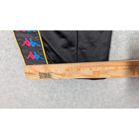 Kappa Women Pants Medium Track Sweatpant Logo Stripe Athletic Drawstring Y2k - Picture 9 of 12